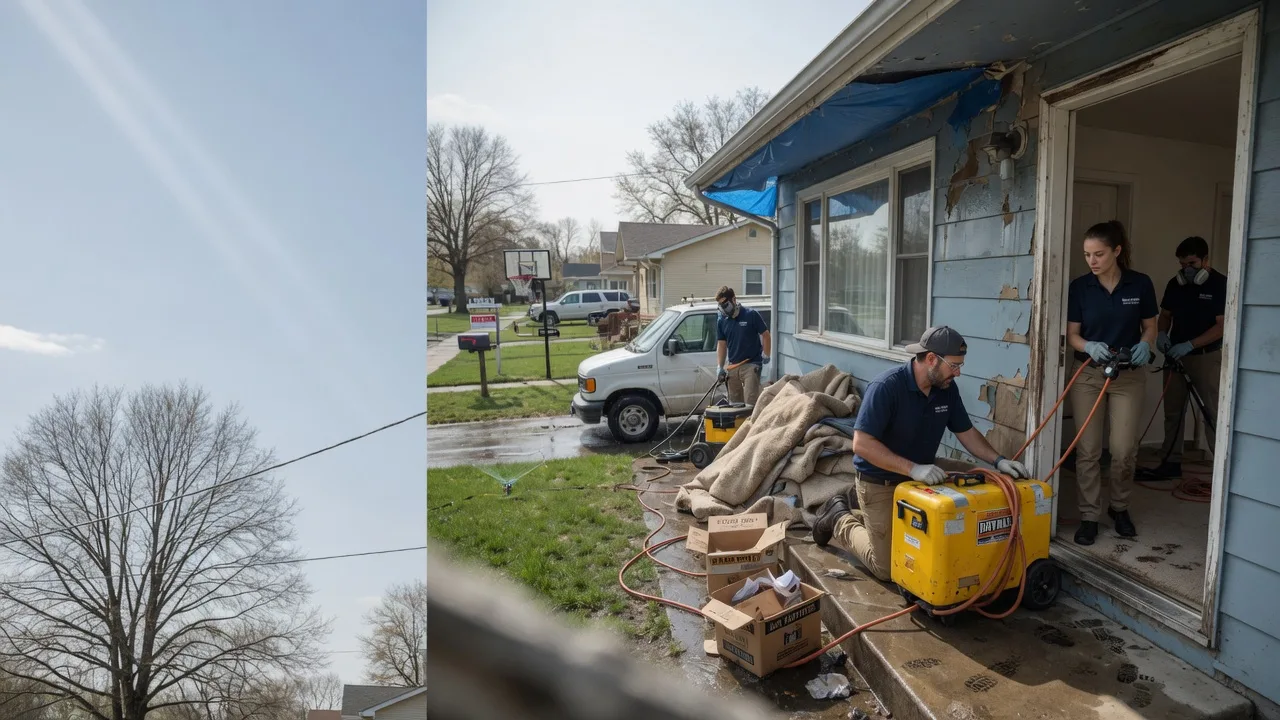 Basement Flood Cleanup in Williamsburg, IA near me